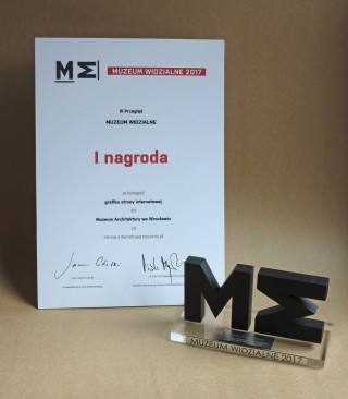 Muzeum Architektury nagrodzone w konkursie Muzeum Widzialne 2017