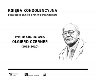 Księga kondolencyjna poświęcona pamięci prof. Olgierda Czernera